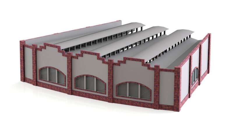 Rotonda unificada Renfe con 3 vías a 7'5º - Imagen 2