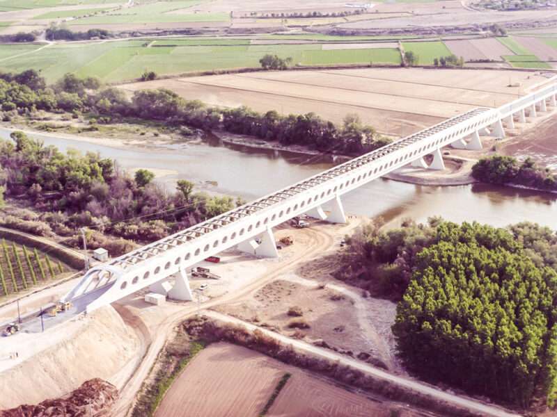 Puente LAV río Ebro 180 centímetros - Imagen 7